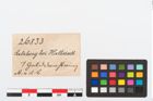 Etikett zu Golddrahtring (NHMW-PRAE-026833)